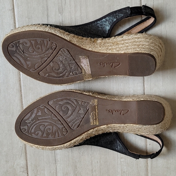 Clarks Artisan Petrina Bianca Espadrille Wedge - Picture 7 of 12